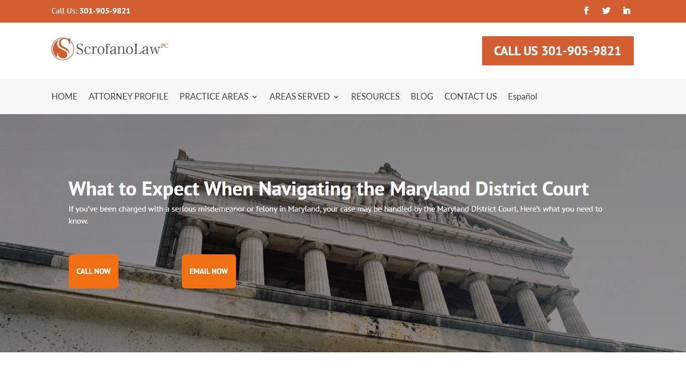 Maryland District Court - MD Criminal Law